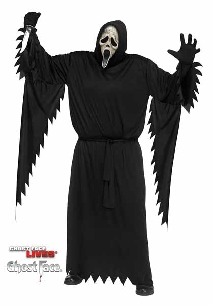 Ghost Face Aged Scream VI Adult Plus Size Costume