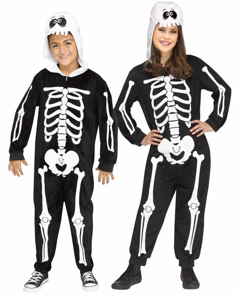 Skeleton Squad Child Costume, Small 4/6