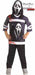 Ghost Face Hockey Jersey Costume Top, Child Size 12-14