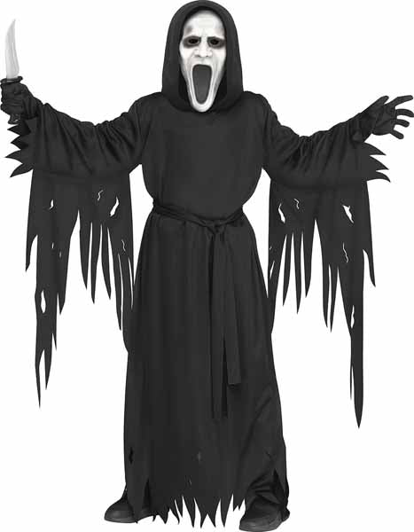 Silent Screamer Child Costume, Size 8-10
