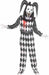 The Smiler Jester Child Costume, Size 8/10