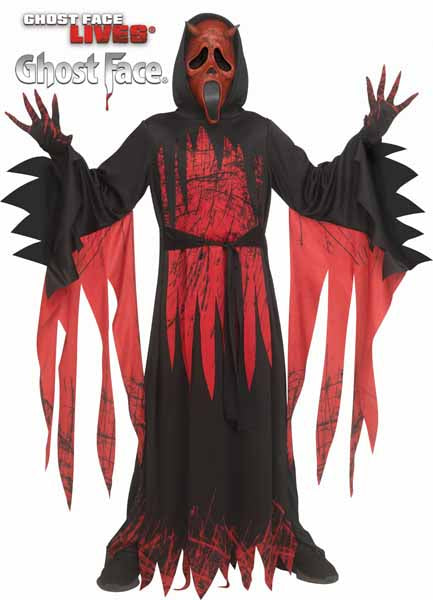 Aged Devil Face Child Costume, Large 12/14