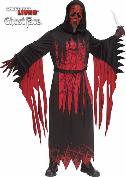 Aged Devil Face Adult Halloween Costume