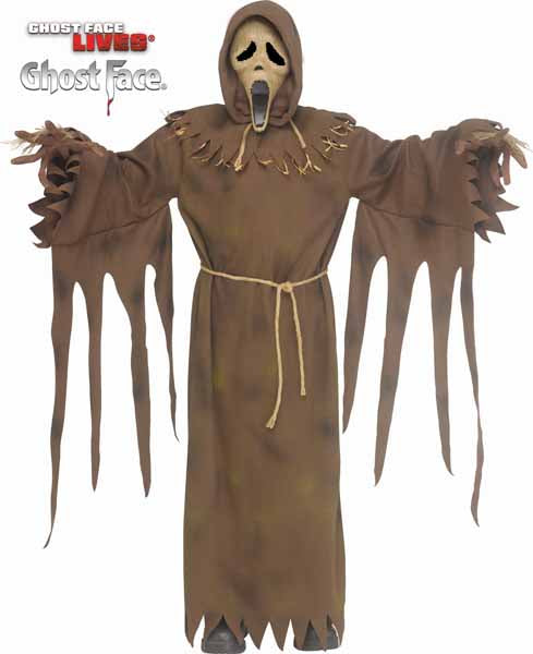 Ghost Face Scarecrow Child Costume, Size 12/14