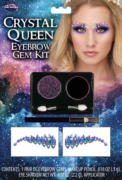 Crystal Queen Glam Eyebrow Jewels