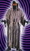 Gauze Zombie Costume with Light-Up Eyes, Adult One Size