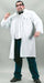 Plus Size Mad Scientist Costume White Lab Coat