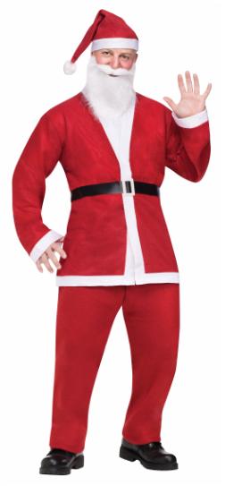 Red Pub Crawl Santa Suit, Adult Standard Size (40-48)