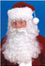 Santa Wig and Beard Set with Mustache and Eyebrows