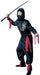 Kids' Black Ninja Costume, Small 4-6