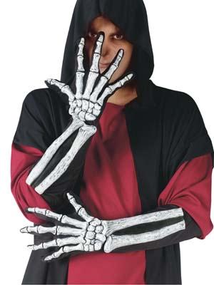 SKELETON BONE HAND & WRIST GLOVES