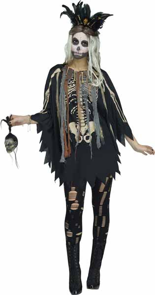 Voodoo Costume Poncho