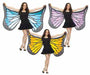Adult Soft Butterfly Wings in Assorted Colours