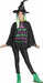 Party Witch Child Costume Poncho, Size 4-14