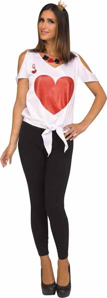 Hearts Playing Card Costume Kit