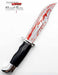Ghost Face Deluxe Bleeding Knife Costume Prop