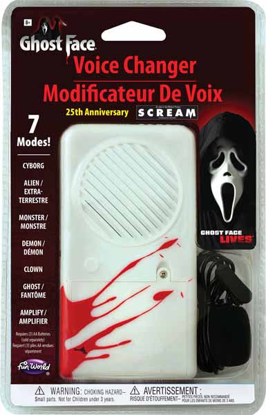 Ghostface Deluxe 25th Anniversary Voice Changer