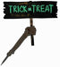 Light-Up Trick or Treat Grave Greetings Halloween Decoration