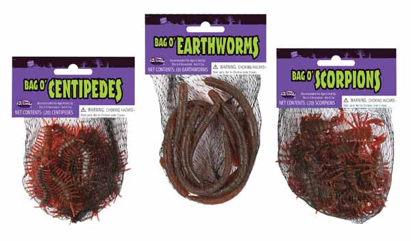 BAG O'BUGS MESH CENTIPEDE 20/BG