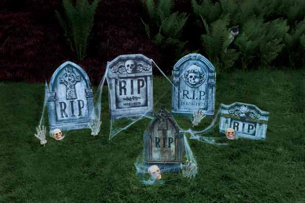Graveyard in a Box Halloween Decoration Kit