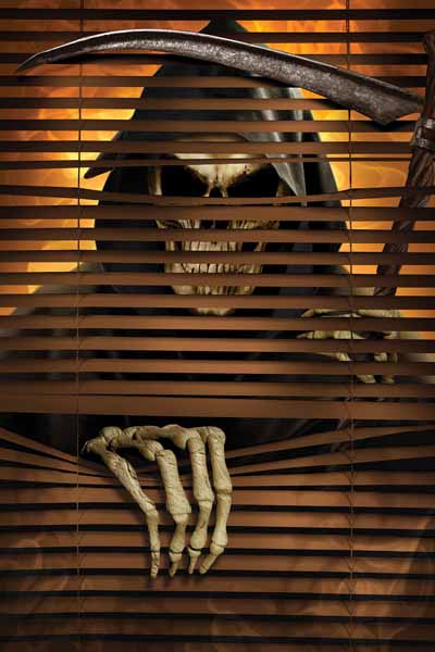 Reaper Window Creeper Halloween Decoration