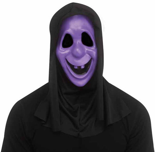 Friendly Ghost Mask in Fluorescent Purple