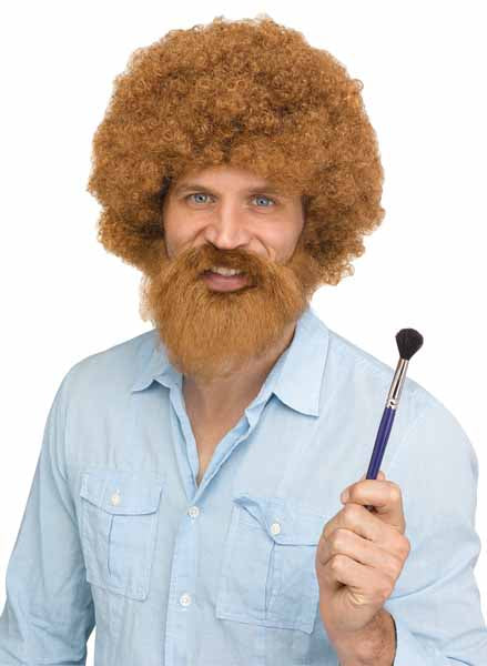 Fun World Groovin' Guy Costume Wig