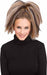 Blonde/Light Brown Crimped Costume Wiglet