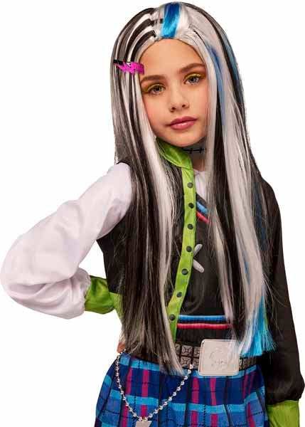 Monster High Frankie Stein Youth Costume Wig