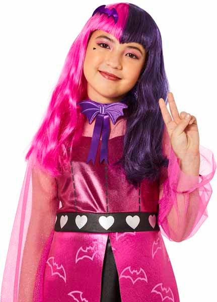 Monster High Draculaura Youth Costume Wig