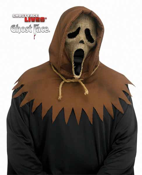 Ghost Face Scarecrow Mask