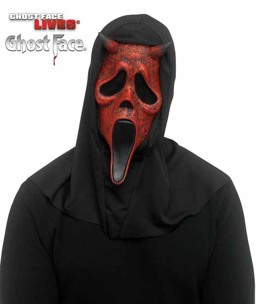 Ghost Face Aged Devil Mask