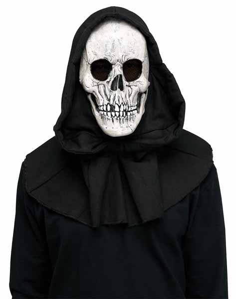 Reaper Horror Mask with Shroud