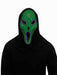 Alien Spawn Adult Green Light-Up Mask