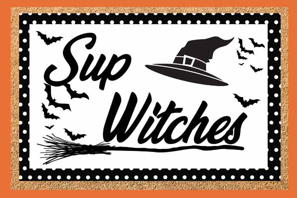 Sup Witches Halloween Doormat