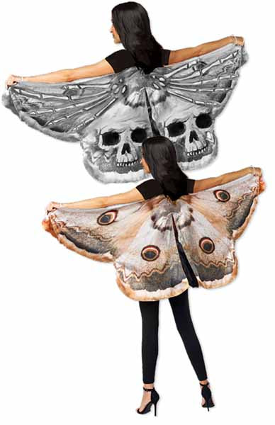 Soft Moth Costume Wings, Assorted