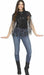 Sequin Fringe Costume Poncho, Assorted