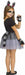 Glitter Raccoon Girl Instant Costume Kit