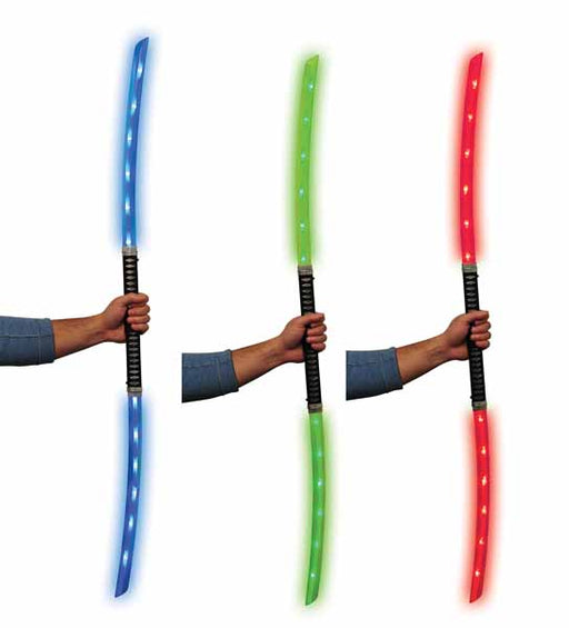 22-Inch Light-Up Toy Swords with Sound, Set of 2