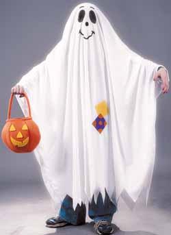 Friendly Ghost Child Costume, Large 12-14