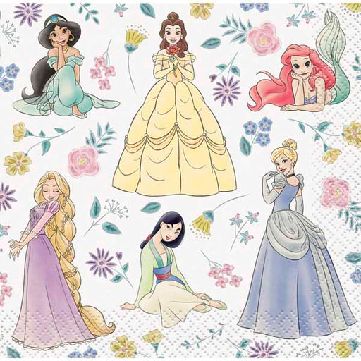 Serviettes en papier Princesses Disney