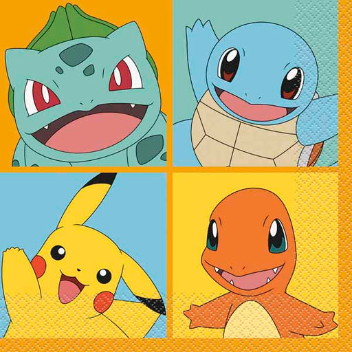 Pokémon Luncheon Napkins