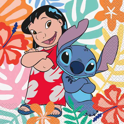 Lilo & Stitch Luncheon Napkins, 16 Pack