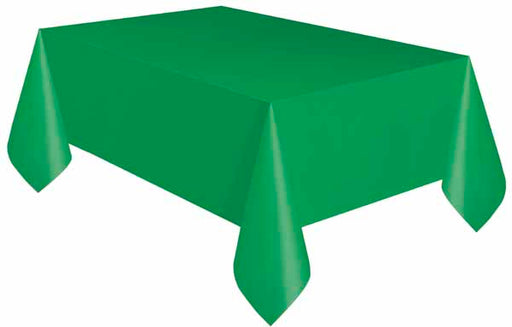 Emerald Green Rectangular Tablecover, 54 x 108 Inches