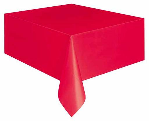 Ruby Red Tablecover, 54 x 108 Inches