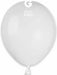 Gemar 5 Inch White Latex Balloons #001, 100 Count