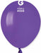 Gemar 5" Purple #008 Latex Balloons, 100 Count