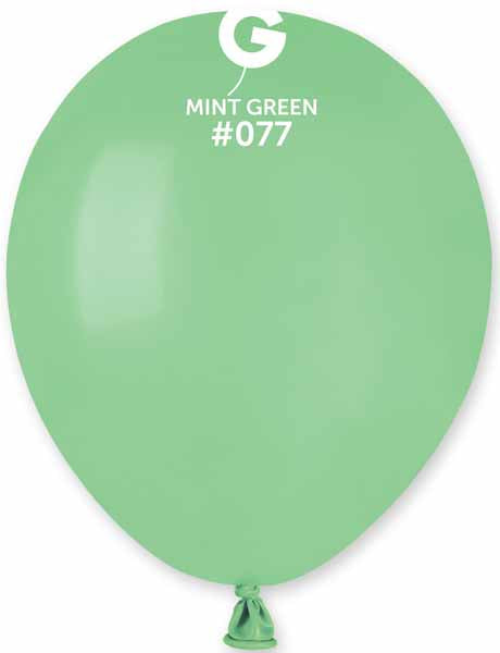 GEMAR 5" MINT GREEN #077 100/BAG