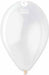 Gemar 12-Inch Crystal Clear #000 Latex Balloons, 50 Count