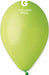 Gemar 12" Light Green #011 Latex Balloons, 50 Count